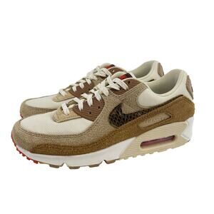 Nike Air Max 90 Brown and Cream Athletic Shoes
